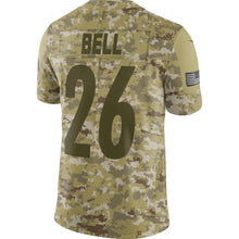 Load image into Gallery viewer, Pittsburgh Steelers Le'Veon Bell Camo Jersey 2018 - 2019