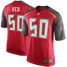 Load image into Gallery viewer, Vita Vea Tampa Bay Buccaneers Draft First Round Pick Game Jersey – Red 2018/2019