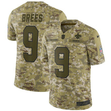 Load image into Gallery viewer, New Orleans Saints Drew Brees Camo Jersey 2018 - 2019