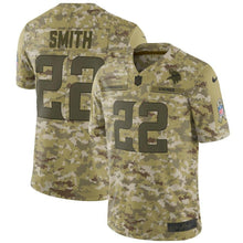 Load image into Gallery viewer, Minnesota Vikings Harrison Smith Camo Jersey 2018 - 2019