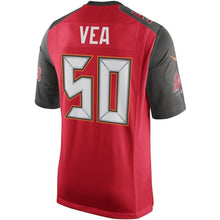 Load image into Gallery viewer, Vita Vea Tampa Bay Buccaneers Draft First Round Pick Game Jersey – Red 2018/2019