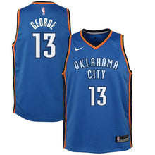 Load image into Gallery viewer, Paul George Oklahoma City Thunder Youth Jersey Blue - Icon Edition 2018/2019
