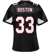 Load image into Gallery viewer, Tre Boston Arizona Cardinals Pro Line Women's Player Jersey – Black 2018/2019