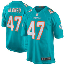 Load image into Gallery viewer, Kiko Alonso Miami Dolphins New Game Jersey – Aqua 2018/2019