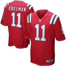 Load image into Gallery viewer, Tom Brady New England Patriots Game Jersey - Red 2018/2019
