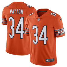 Load image into Gallery viewer, Walter Payton Chicago Bears Vapor Untouchable Limited Retired Player Jersey – Orange 2018/2019