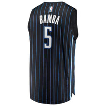 Load image into Gallery viewer, Mohamed Bamba Orlando Magic Branded Youth Fast Break Jersey - Statement Edition – Black 2018/2019