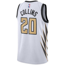 Load image into Gallery viewer, John Collins Atlanta Hawks Youth Jersey – City Edition – White 2018-2019
