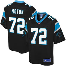 Load image into Gallery viewer, Taylor Moton Carolina Panthers Pro Line Player Jersey - Black 2018/2019