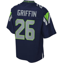 Load image into Gallery viewer, Shaquill Griffin Seattle Seahawks Pro Line Team Color Player Jersey – College Navy 2018/2019