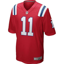 Load image into Gallery viewer, Tom Brady New England Patriots Game Jersey - Red 2018/2019