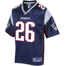 Load image into Gallery viewer, Sony Michel New England Patriots NFL Youth Jersey – Navy 2018/2019 Super Bowl