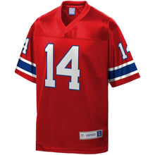 Load image into Gallery viewer, Steve Grogan New England Patriots Pro Line Retired Player Jersey – Red 2018/2019 Super Bowl