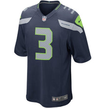 Load image into Gallery viewer, Russell Wilson Seattle Seahawks Game Jersey - College Navy 2018/2019