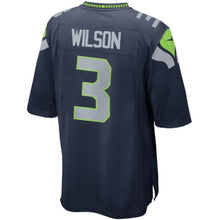 Load image into Gallery viewer, Russell Wilson Seattle Seahawks Game Jersey - College Navy 2018/2019