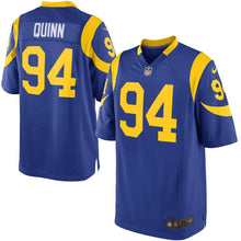 Load image into Gallery viewer, ROBERT QUINN LOS ANGELES RAMS SUPER BOWL ALTERNATE GAME JERSEY - ROYAL BLUE
