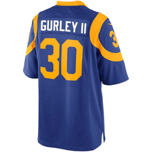 Load image into Gallery viewer, TODD GURLEY II LOS ANGELES RAMS SUPER BOWL YOUTH ALTERNATE GAME JERSEY - ROYAL