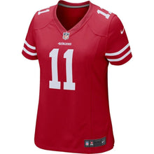 Load image into Gallery viewer, Marquise Goodwin San Francisco 49ers Women's Game Jersey – Scarlet 2018/2019