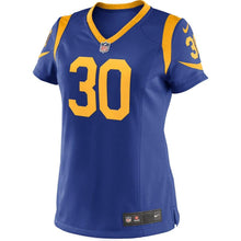 Load image into Gallery viewer, TODD GURLEY II LOS ANGELES RAMS SUPER BOWL WOMEN'S GAME PLAYER JERSEY - ROYAL