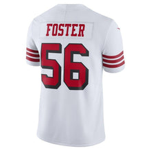Load image into Gallery viewer, Reuben Foster San Francisco 49ers Color Rush Vapor Untouchable Limited Player Jersey – White 2018/2019