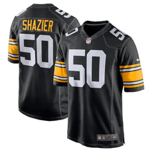 Load image into Gallery viewer, Ryan Shazier Pittsburgh Steelers Game Jersey - Black 2018/2019