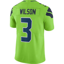 Load image into Gallery viewer, Russell Wilson Seattle Seahawks Vapor Untouchable Color Rush Limited Player Jersey - Neon Green 2018/2019