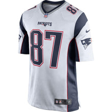 Load image into Gallery viewer, Rob Gronkowski New England Patriots Youth Game Jersey - White Super Bowl