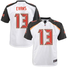 Load image into Gallery viewer, Mike Evans Tampa Bay Buccaneers Youth Game Jersey - White 2018/2019