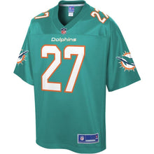 Load image into Gallery viewer, Kalen Ballage Miami Dolphins Pro Line Player Jersey – Aqua 2018/2019