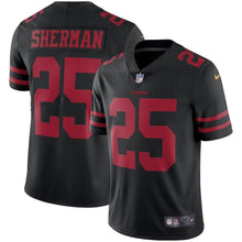 Load image into Gallery viewer, Richard Sherman San Francisco 49ers Vapor Untouchable Limited Jersey - Black 2018/2019