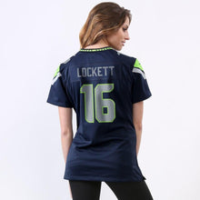 Load image into Gallery viewer, Tyler Lockett Seattle Seahawks Women's Game Jersey - College Navy 2018/2019