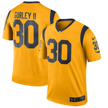 Load image into Gallery viewer, TODD GURLEY II LOS ANGELES RAMS SUPER BOWL COLOR RUSH LEGEND PLAYER JERSEY – GOLD