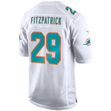 Load image into Gallery viewer, Minkah Fitzpatrick Miami Dolphins Draft Pick Game Jersey – White 2018/2019
