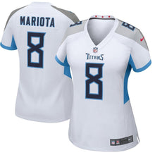Load image into Gallery viewer, Marcus Mariota Tennessee Titans Women's New Game Jersey – White 2018/2019