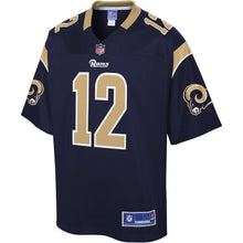 Load image into Gallery viewer, BRANDIN COOKS LOS ANGELES RAMS SUPER BOWL NFL YOUTH PLAYER JERSEY – NAVY 2018/2019