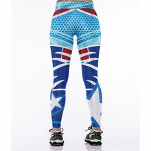 Load image into Gallery viewer, New England Patriots Slim Fitness 3D Printing Leggings Super Bowl