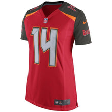 Load image into Gallery viewer, Ryan Fitzpatrick Tampa Bay Buccaneers Women's Player Game Jersey – Red 2018/2019