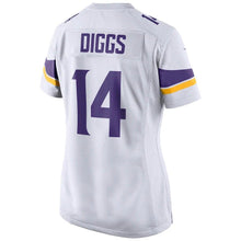 Load image into Gallery viewer, Stefon Diggs Minnesota Vikings Women's Game Jersey - White 2018/2019