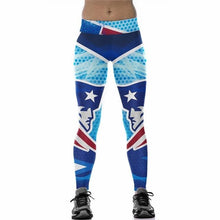 Load image into Gallery viewer, New England Patriots Slim Fitness 3D Printing Leggings Super Bowl