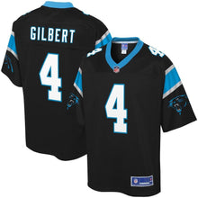 Load image into Gallery viewer, Youth Carolina Panthers Garrett Gilbert NFL Pro Line Black Home Player Jersey