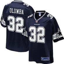 Load image into Gallery viewer, Youth Dallas Cowboys Donovan Olumba NFL Pro Line Navy Player Jersey