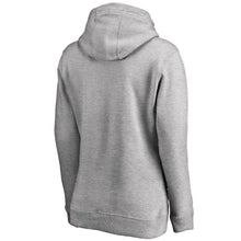 Load image into Gallery viewer, Women's Arizona Cardinals NFL Pro Line by Fanatics Branded Ash Iconic Collection On Side Stripe Plus Size Pullover Hoodie