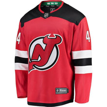 Load image into Gallery viewer, Miles Wood New Jersey Devils Player Swingman Jersey