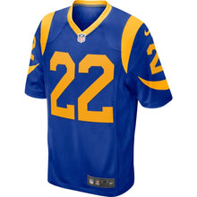 Load image into Gallery viewer, Los Angeles Rams Marcus Peters Nike Royal Jersey 2018 - 2019