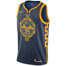 Load image into Gallery viewer, Kevin Durant Golden State Warriors Navy Swingman City Edition Jersey 2018 - 2019