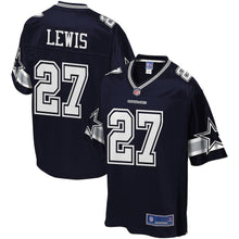 Load image into Gallery viewer, Youth Dallas Cowboys Jourdan Lewis NFL Pro Line Navy Player Jersey