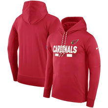 Load image into Gallery viewer, Men's Arizona Cardinals Nike Cardinal Sideline ThermaFit Performance PO Hoodie