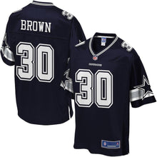 Load image into Gallery viewer, Youth Dallas Cowboys Anthony Brown NFL Pro Line Navy Player Jersey