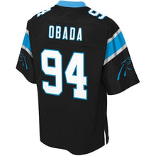 Load image into Gallery viewer, Youth Carolina Panthers Efe Obada NFL Pro Line Black Player Jersey