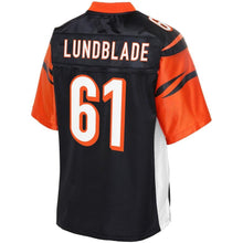 Load image into Gallery viewer, Youth Cincinnati Bengals Brad Lundblade NFL Pro Line Black Player Jersey